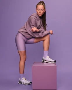 Active Bike Shorts - Pearly Purple