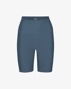 Active Bike Shorts - Petrol Blue