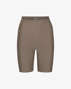 Active Bike Shorts - Warm Taupe
