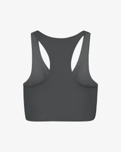 Active Cropped Bra - Lava Grey