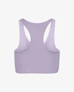 Active Cropped Bra - Pearly Purple