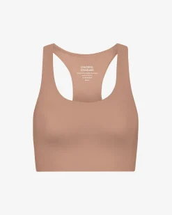 Active Cropped Bra - Rosewood Mist