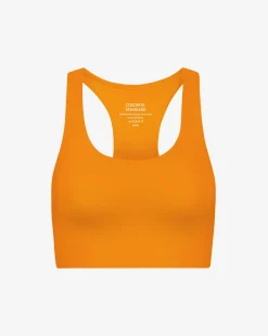 Active Cropped Bra - Sunny Orange