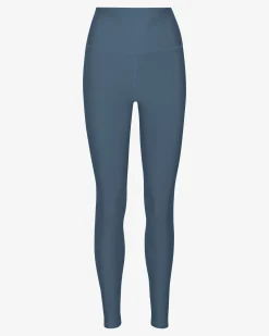 Active High-Rise Legging - Petrol Blue