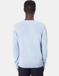 Classic Merino Wool Crew - Warm Taupe
