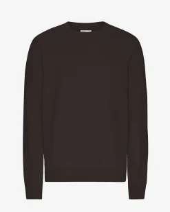 Classic Organic Crew - Coffee Brown