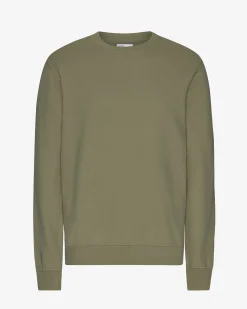 Classic Organic Crew - Dusty Olive