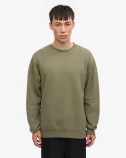 Classic Organic Crew - Dusty Olive