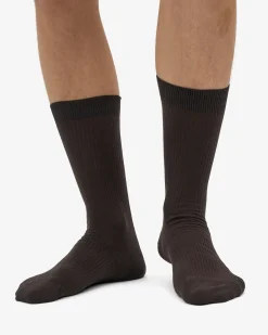 Classic Organic Sock - Coffee Brown