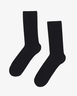 Classic Organic Sock - Deep Black
