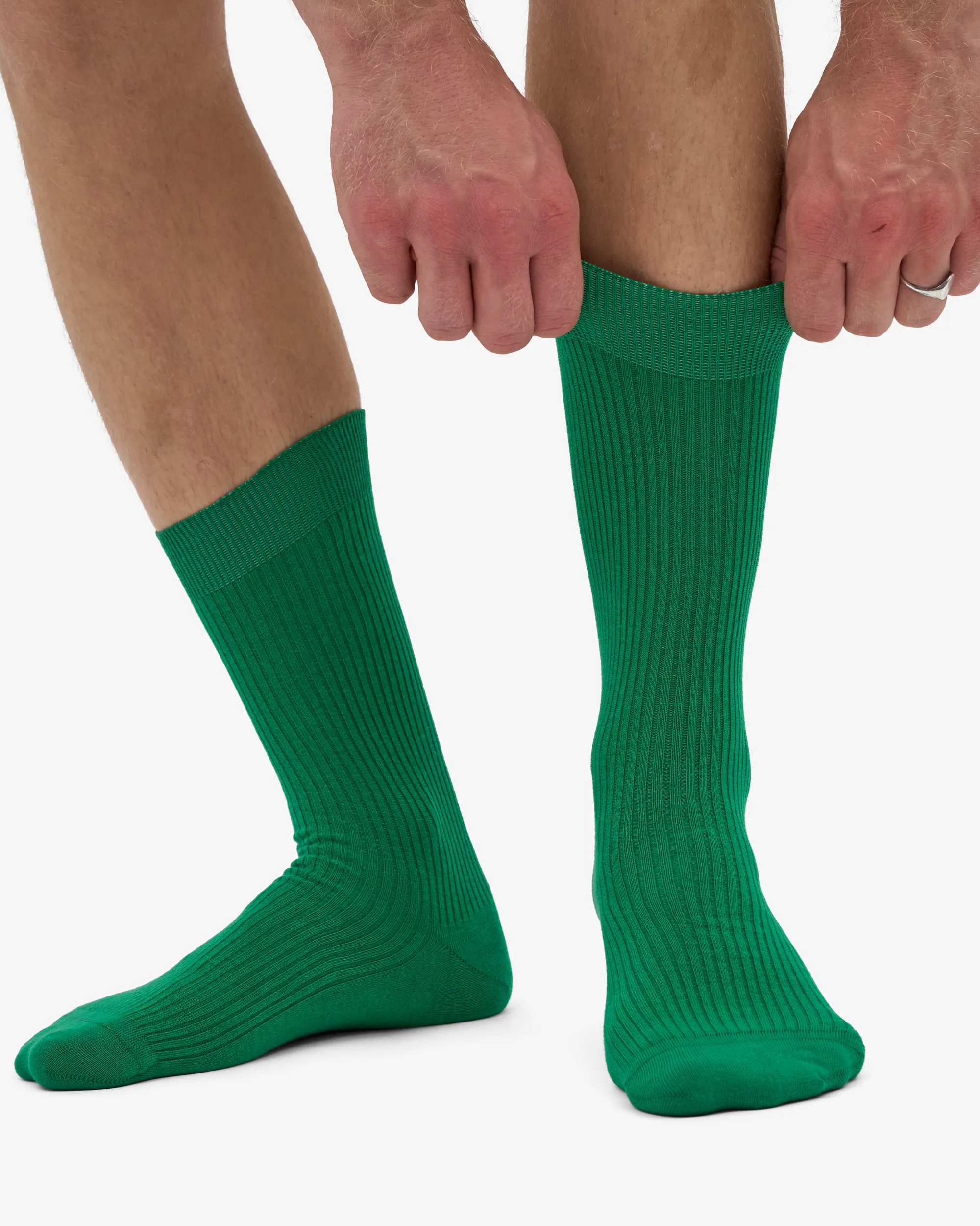 Classic Organic Sock - Kelly Green (3-Pack)