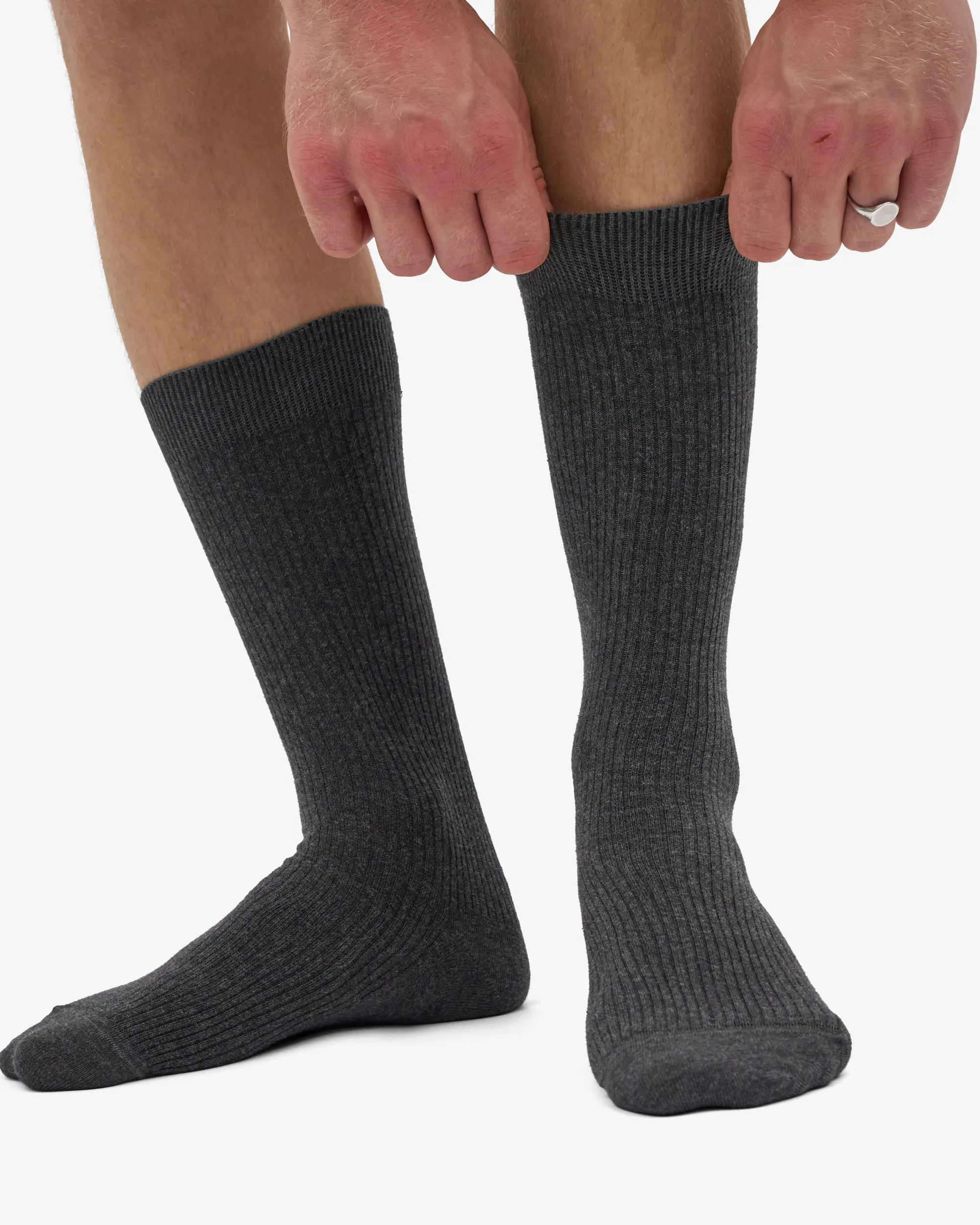 Classic Organic Sock - Lava Grey
