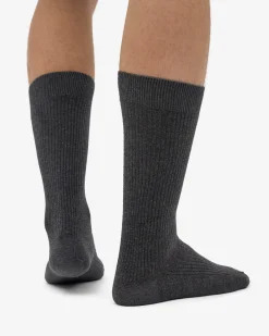 Classic Organic Sock - Lava Grey (3-Pack)