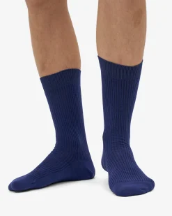 Classic Organic Sock - Marine Blue (3-Pack)