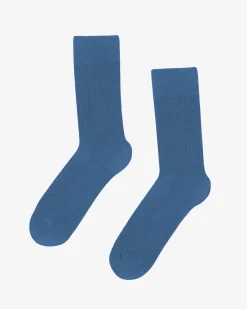 Classic Organic Sock - Petrol Blue