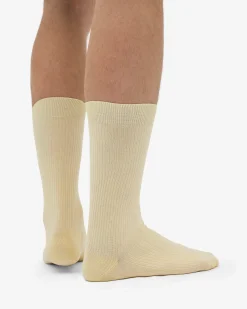 Classic Organic Sock - Soft Yellow (3-Pack)