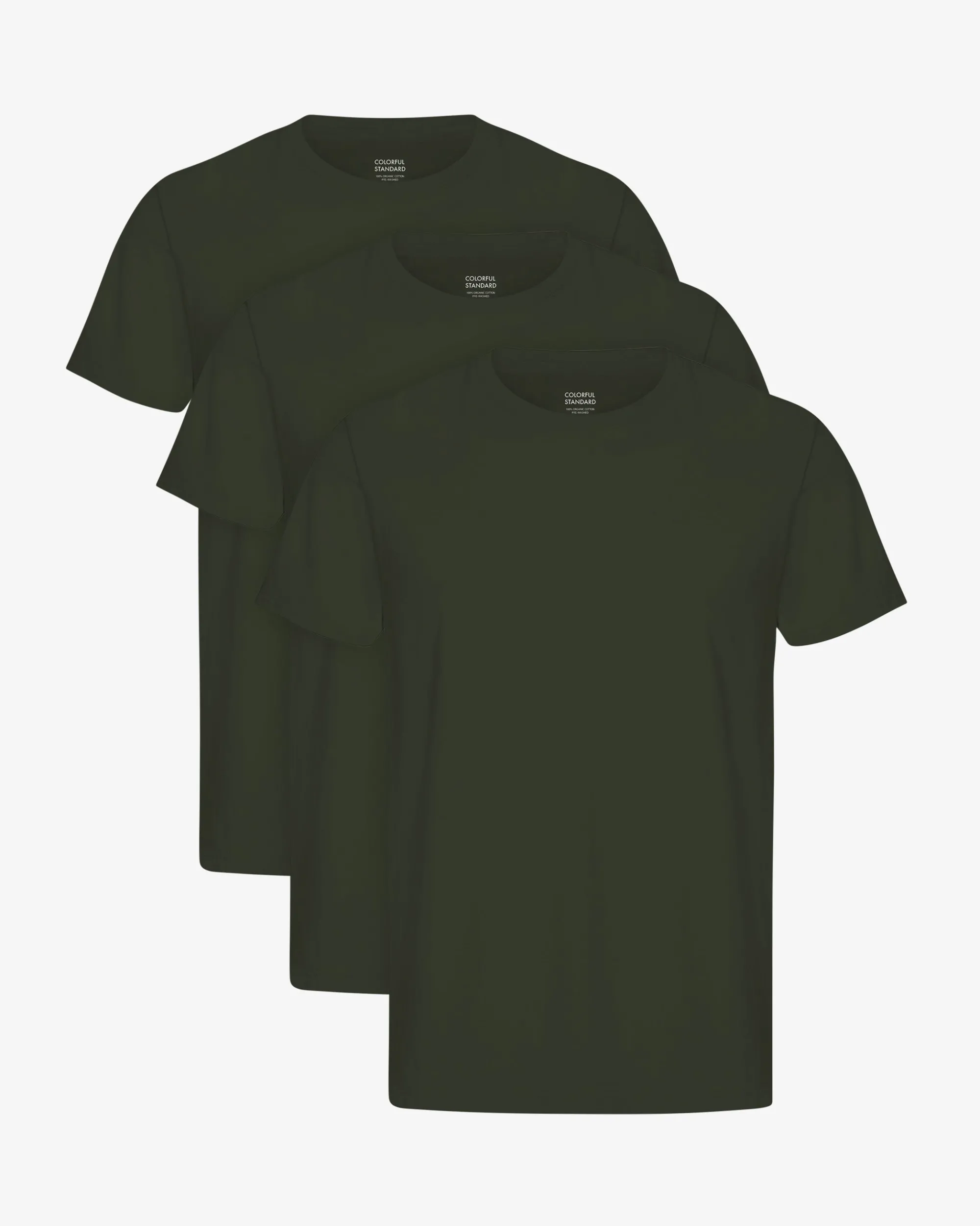 Classic Organic Tee - Hunter Green (3-Pack)