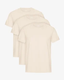 Classic Organic Tee - Ivory White (3-Pack)