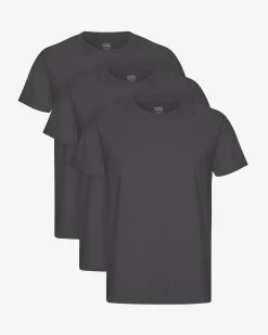 Classic Organic Tee - Lava Grey (3-Pack)