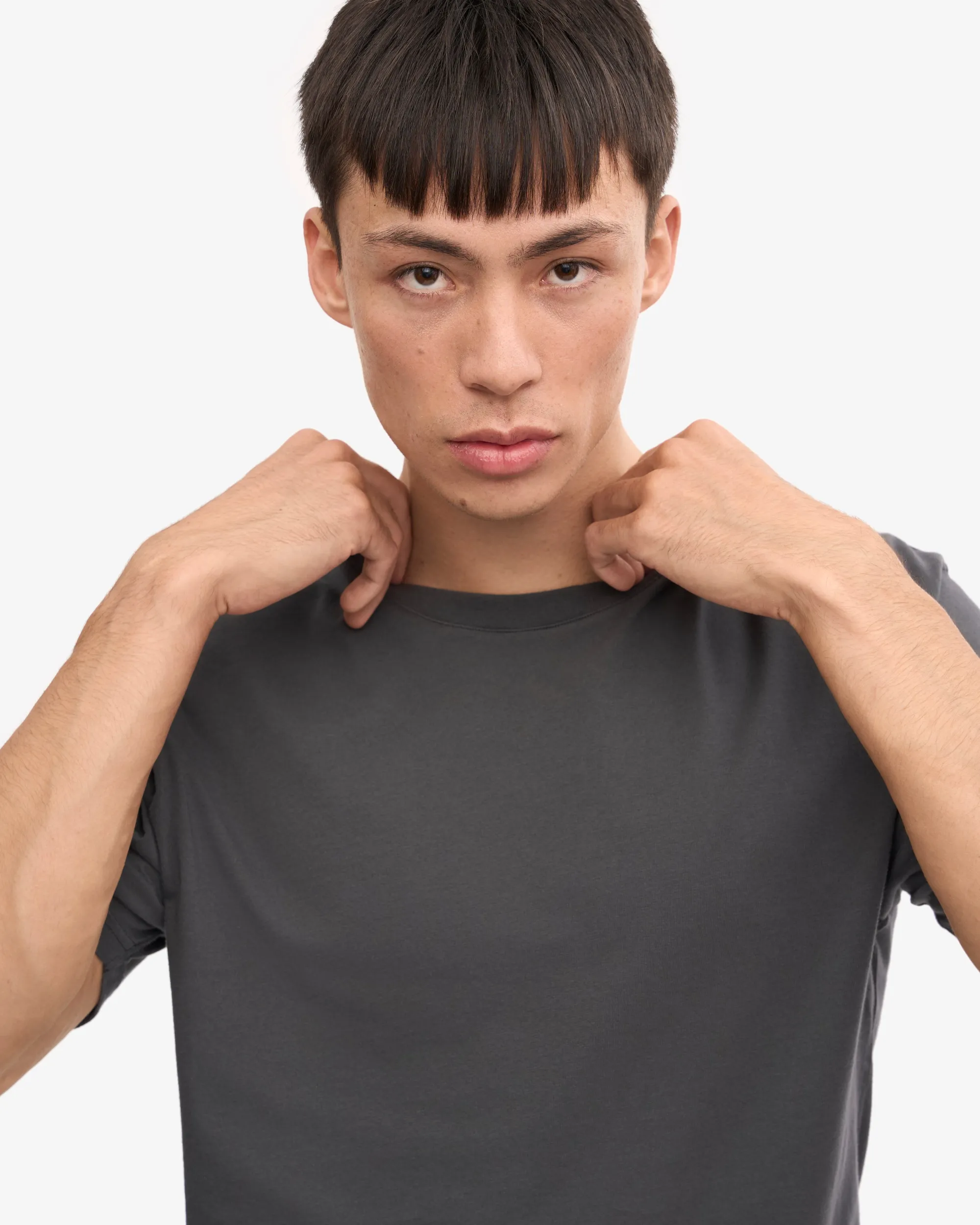 Classic Organic Tee - Lava Grey (3-Pack)