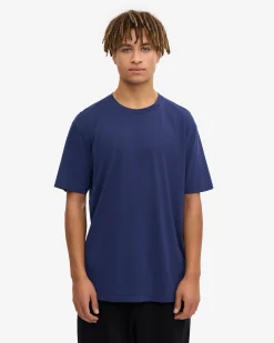 Classic Organic Tee - Marine Blue (3-Pack)