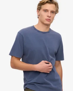 Classic Organic Tee - Neptune Blue (3-Pack)