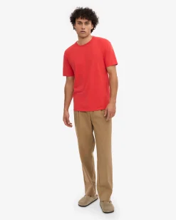 Classic Organic Tee - Red Tangerine (3-Pack)