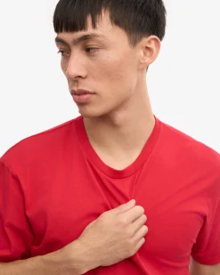 Classic Organic Tee - Scarlet Red (3-Pack)