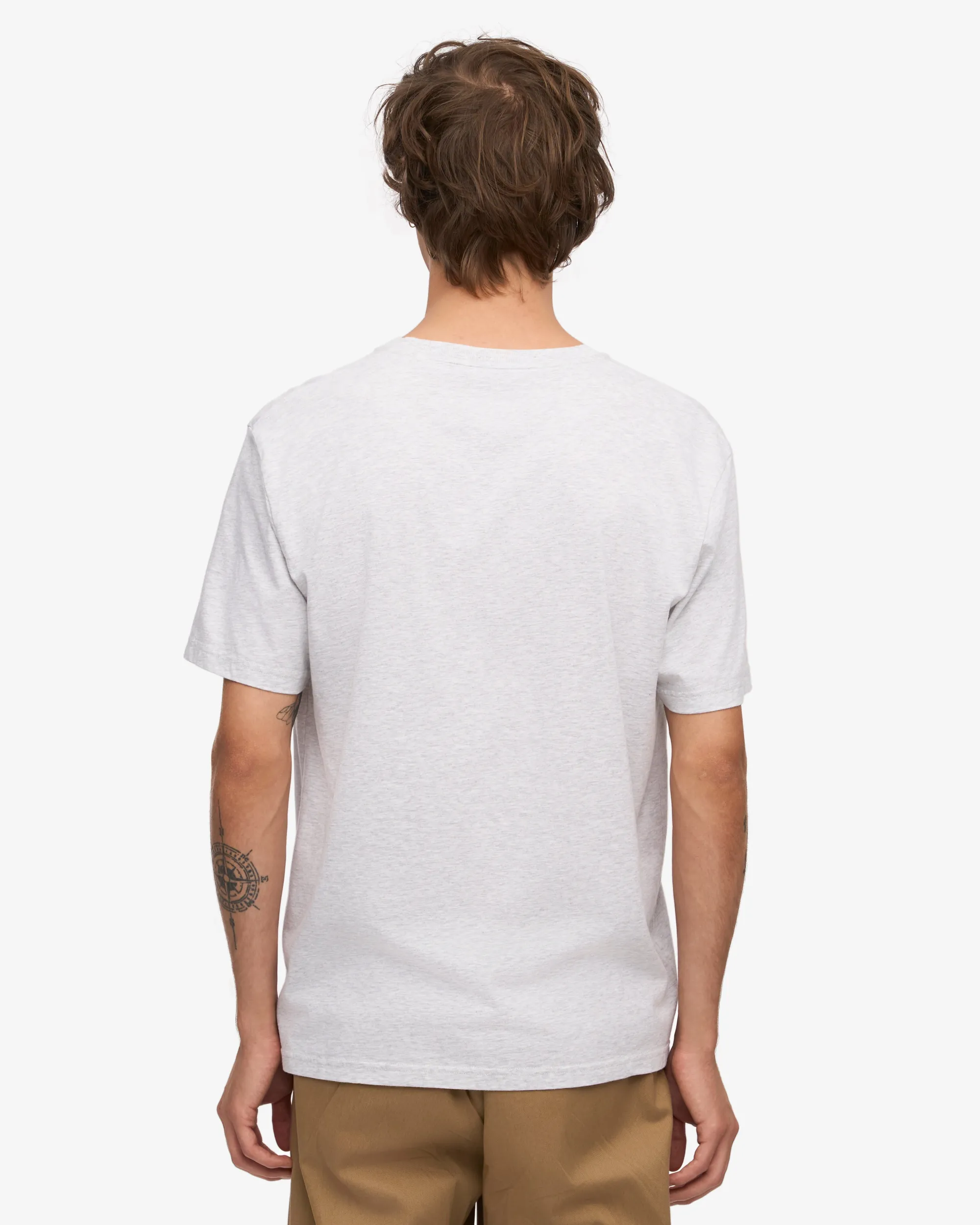 Classic Organic Tee - Snow Melange (3-Pack)