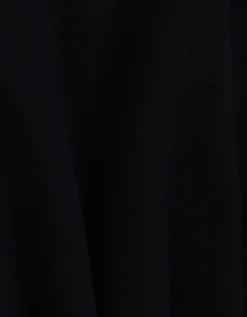Light Merino Wool Crew - Deep Black