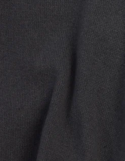 Light Merino Wool Crew - Lava Grey