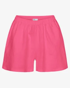 Linen Shorts - Bubblegum Pink