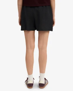 Linen Shorts - Deep Black