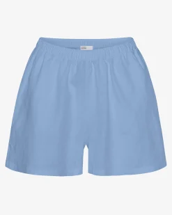 Linen Shorts - Seaside Blue