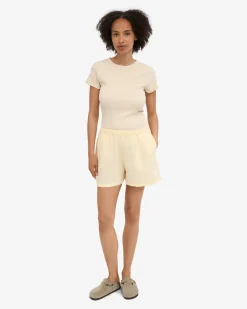 Linen Shorts - Ultra Violet