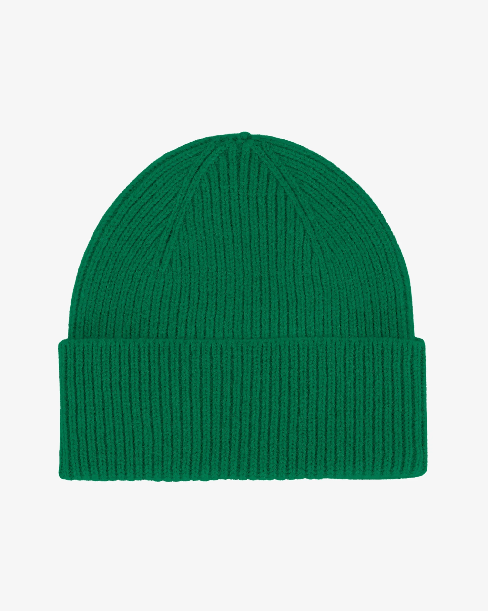 Merino Wool Beanie - Kelly Green