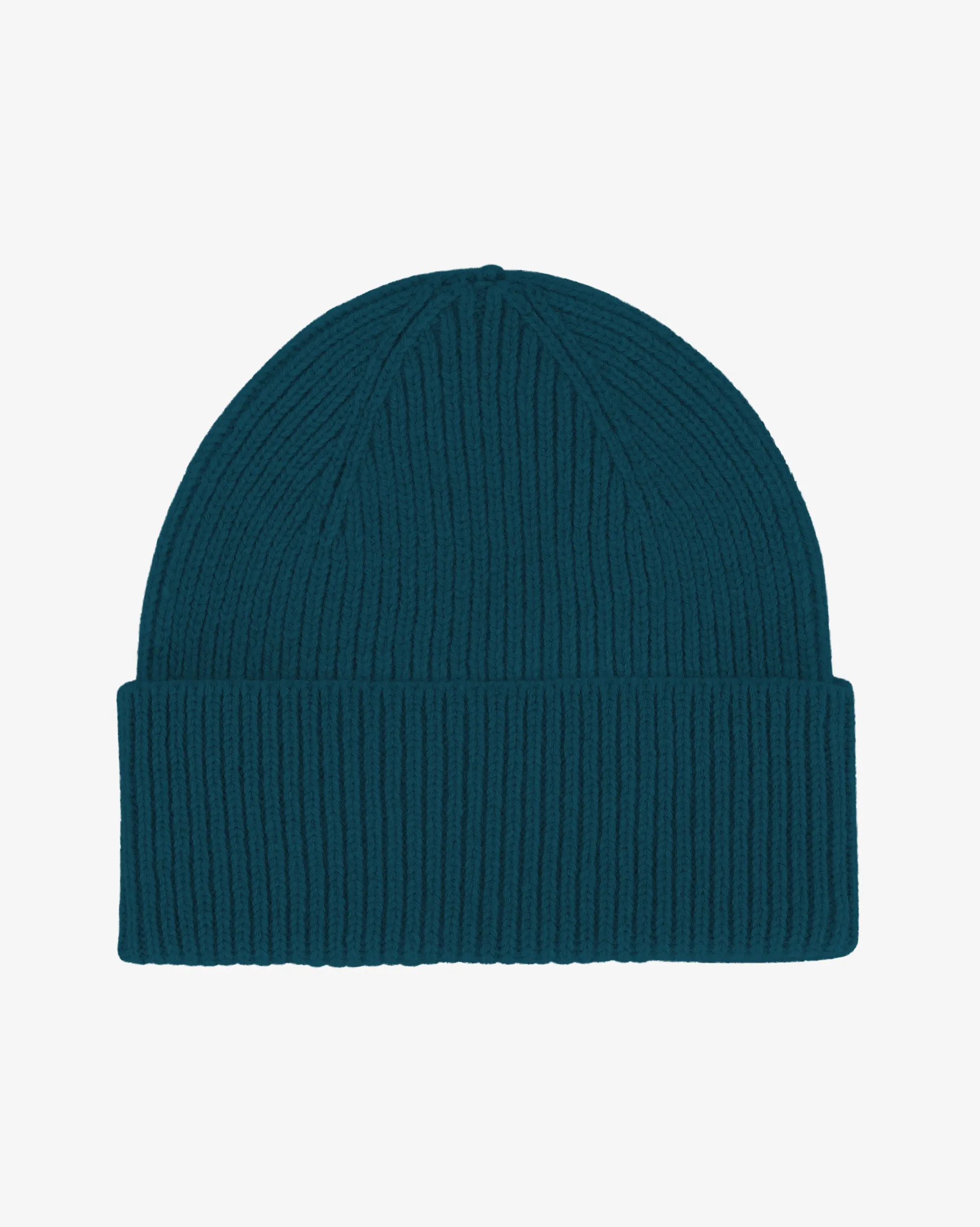 Merino Wool Beanie - Ocean Green