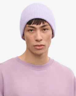 Merino Wool Beanie - Petrol Blue
