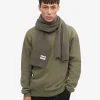 Merino Wool Beanie & Scarf - Dusty Olive