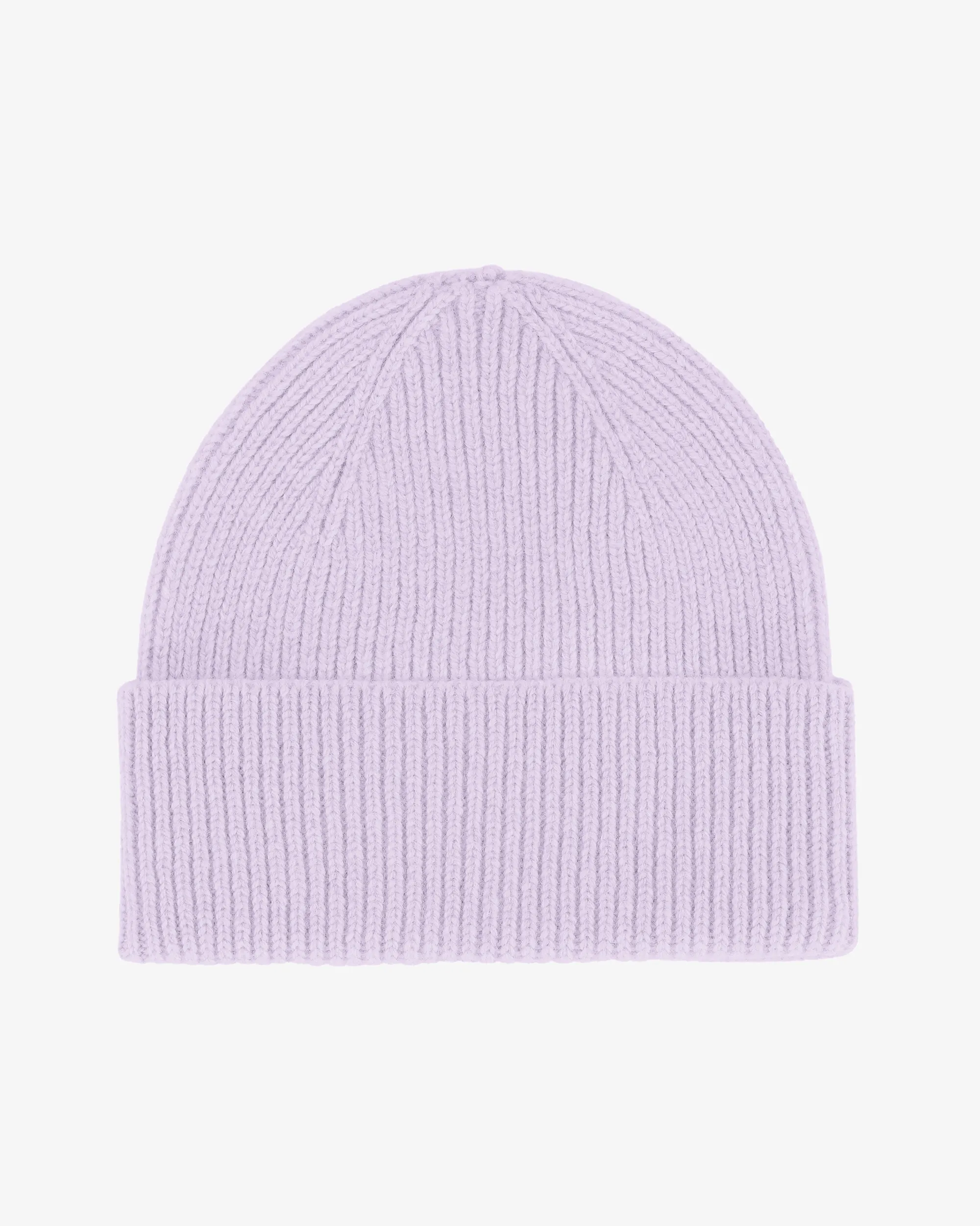 Merino Wool Beanie - Soft Lavender