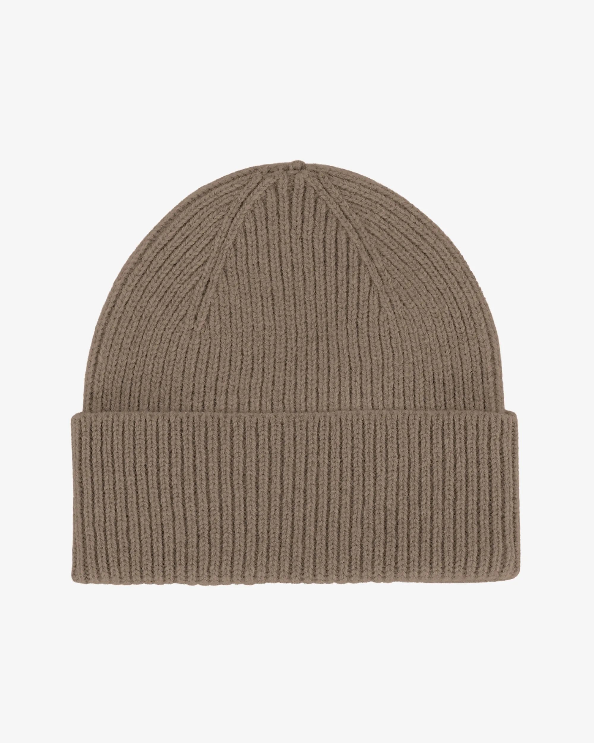 Merino Wool Beanie - Warm Taupe