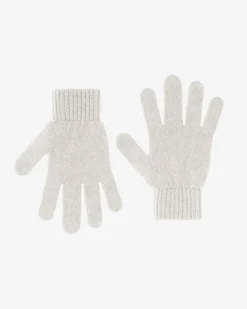 Merino Wool Gloves - Optical White