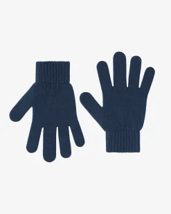 Merino Wool Gloves - Royal Blue