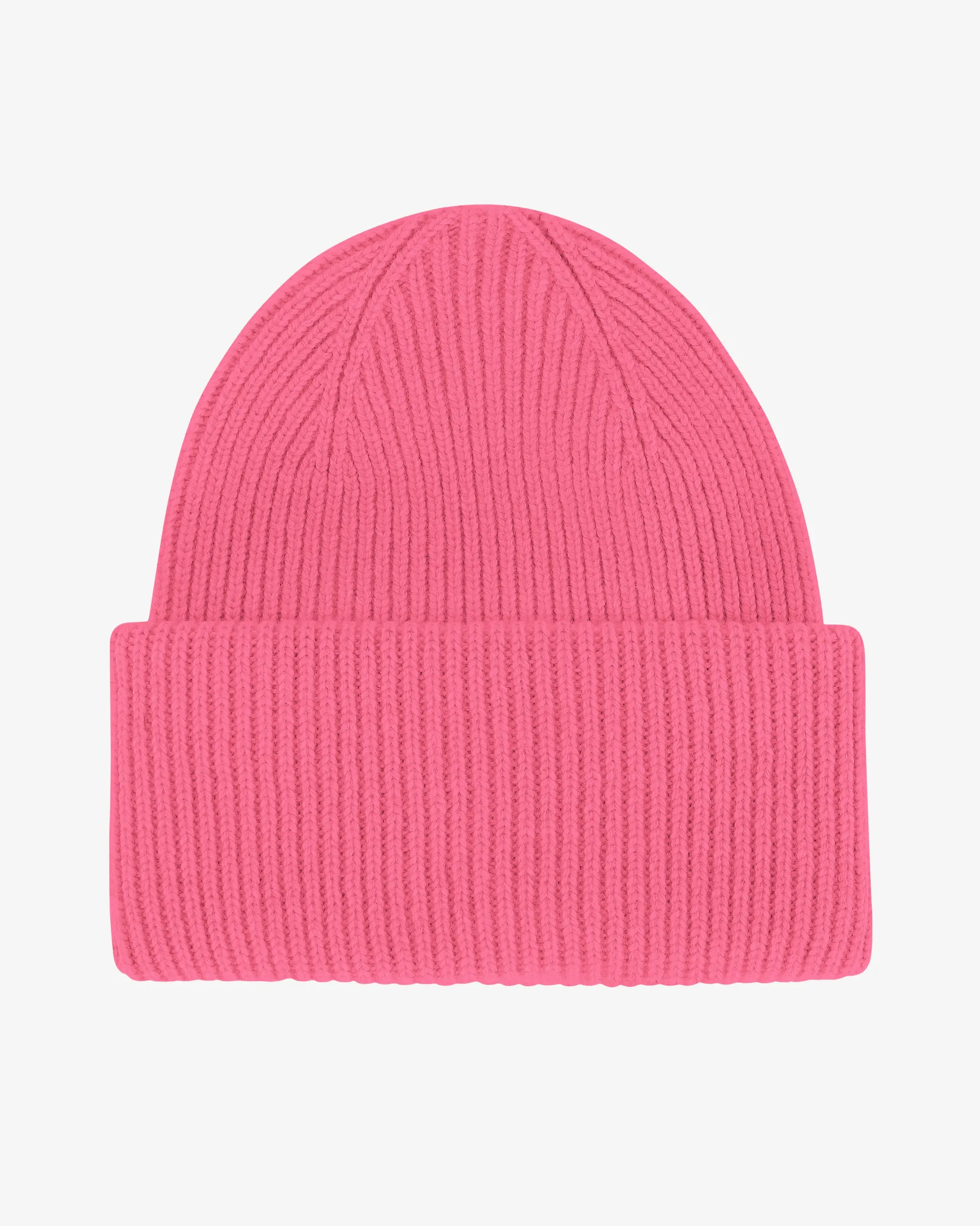 Merino Wool Hat - Bubblegum Pink