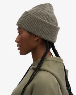 Merino Wool Hat - Dusty Olive