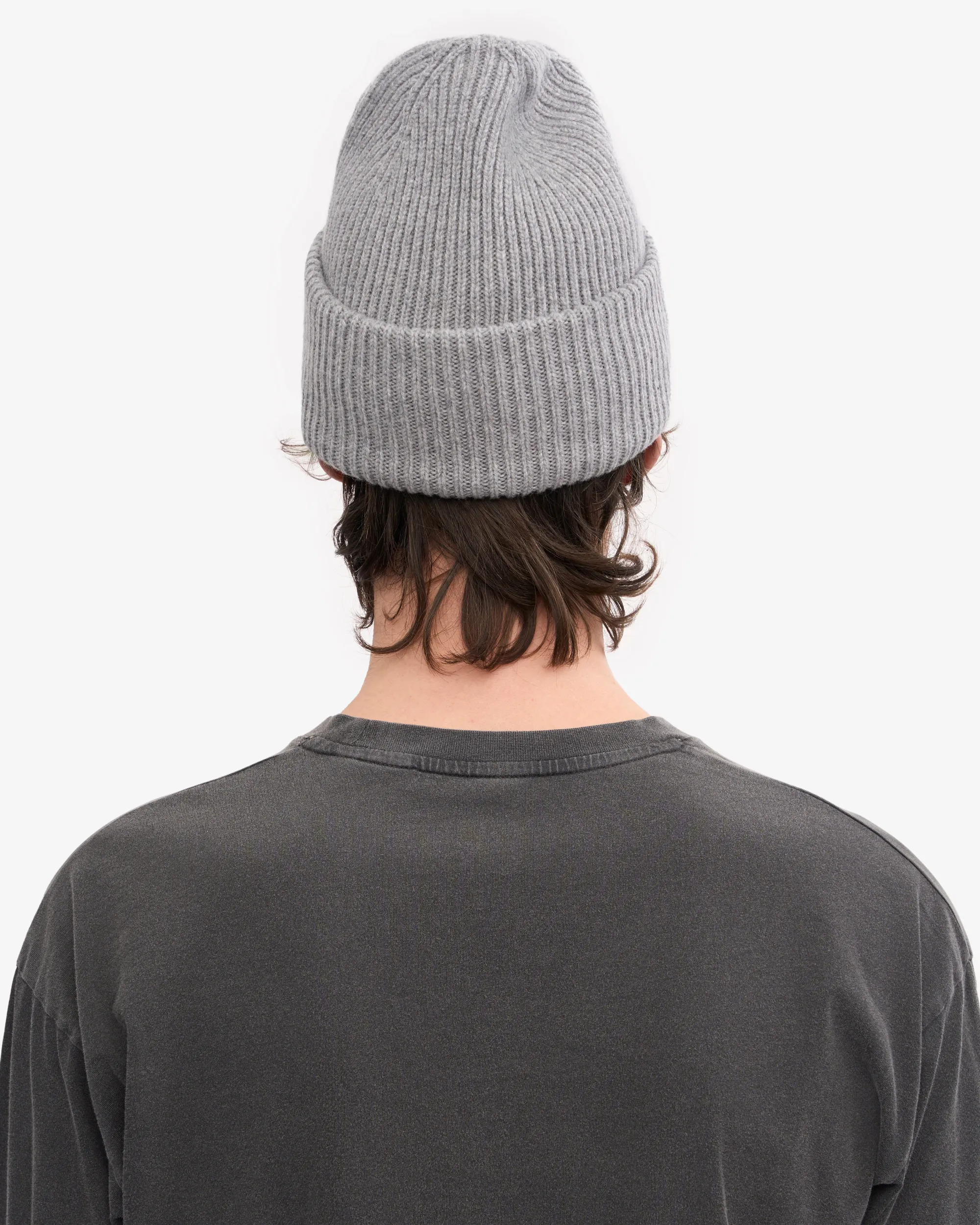 Merino Wool Hat - Heather Grey