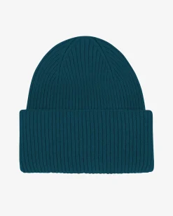 Merino Wool Hat - Ocean Green