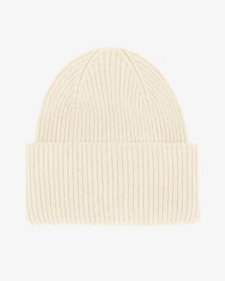 Merino Wool Hat - Optical White