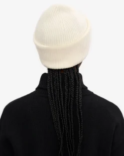 Merino Wool Hat - Optical White