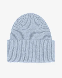 Merino Wool Hat - Polar Blue